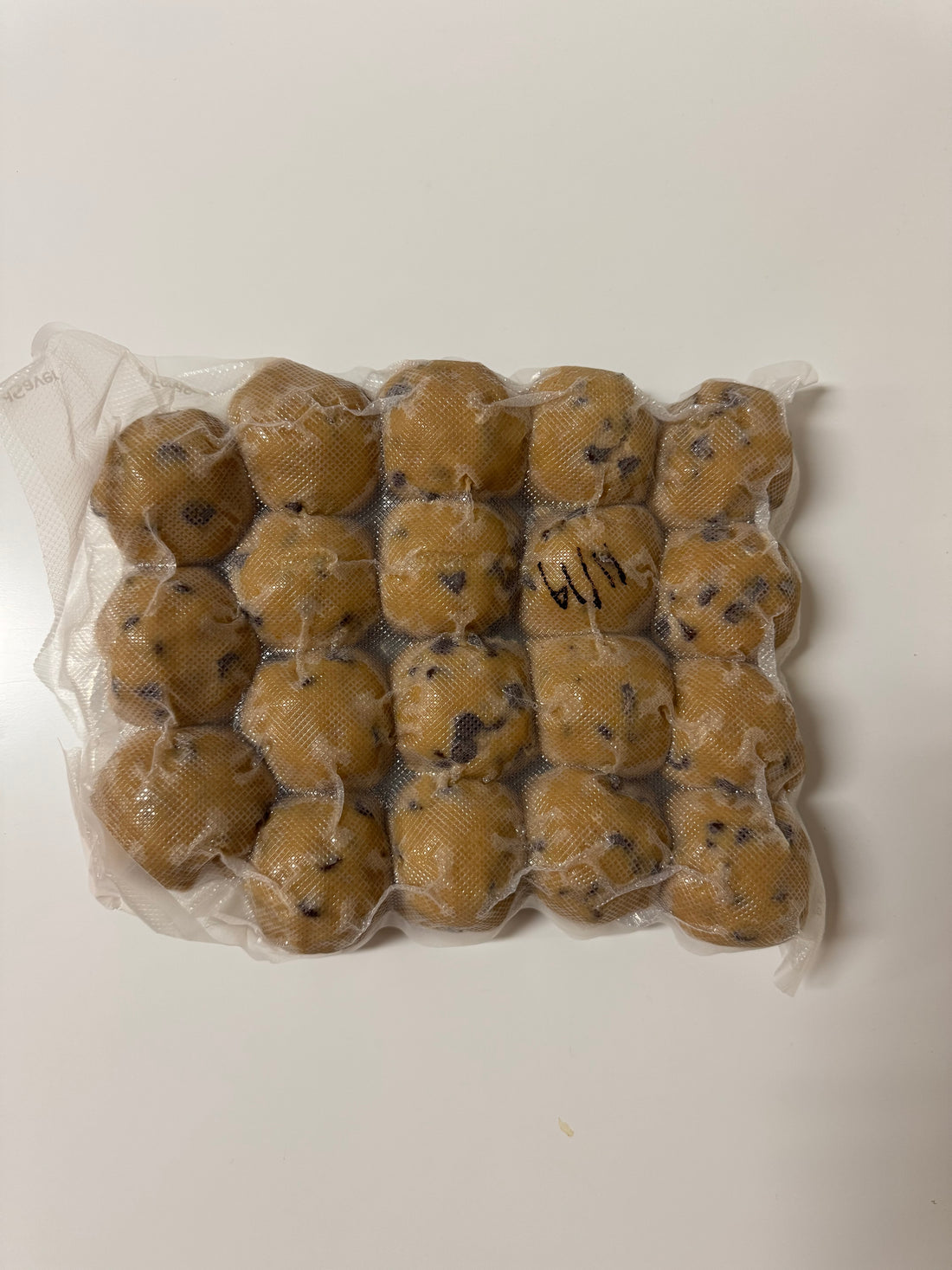 Brown Butter Sourdough Chocolate Chip Cookie Dough (100g Dough Balls)